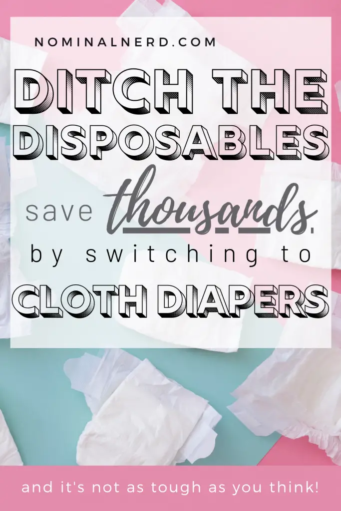 How much money can cloth diapers save your family? Is it worthwhile to make the switch? Check out how much we saved! cloth diapers | diapers | save money | reusables